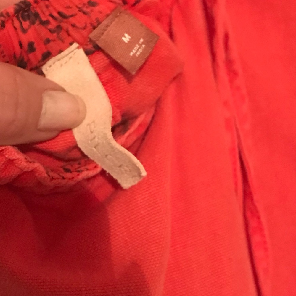 Pilcro Coral flutter sleeve Midi Dress size m - Picture 2 of 8